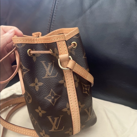 Rare Authentic Louis Vuitton NANO NOE - Picture 5 of 11